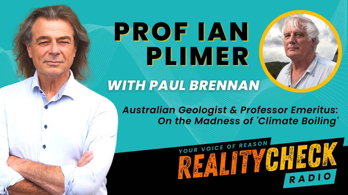 Prof Ian Plimer Australian Geologist & Professor Emeritus On The